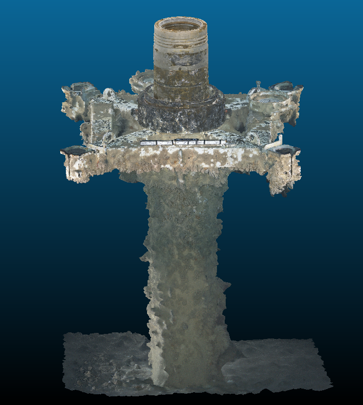 Julimar East 1 subsea well photogrammetric reconstruction