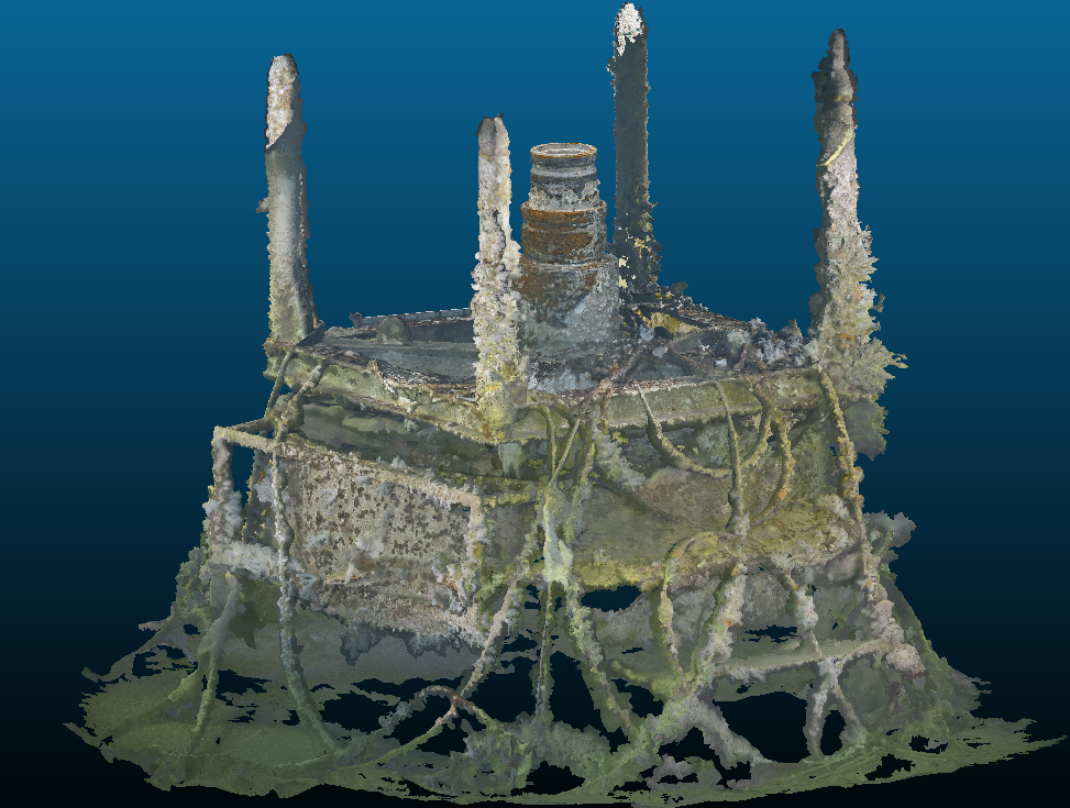 North Rankin-1 subsea well photogrammetric reconstruction